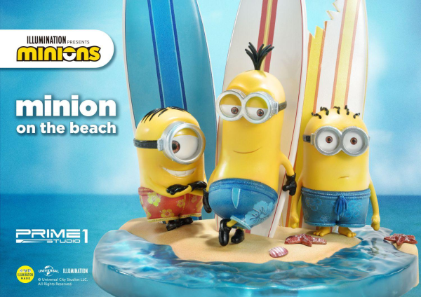 Prime 1 Studio Prime Collectible Figures Minions On The Beach(4562471908934)(4562471908934)
