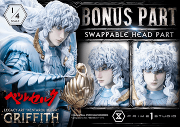 Legacy Art "Kentarou Miura" Berserk Griffith 1/4 Scale Bonus Version