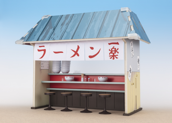 BANDAI Tamashii ICHIRAKU RAMEN SET "NARUTO", TAMASHII NATIONS S.H.Figuarts | 4573102664723