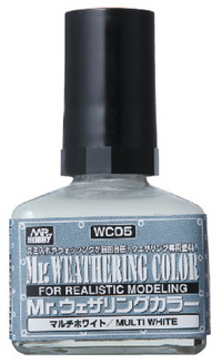 Mr Hobby Mr. Weathering Color - Multi White | 4973028928891