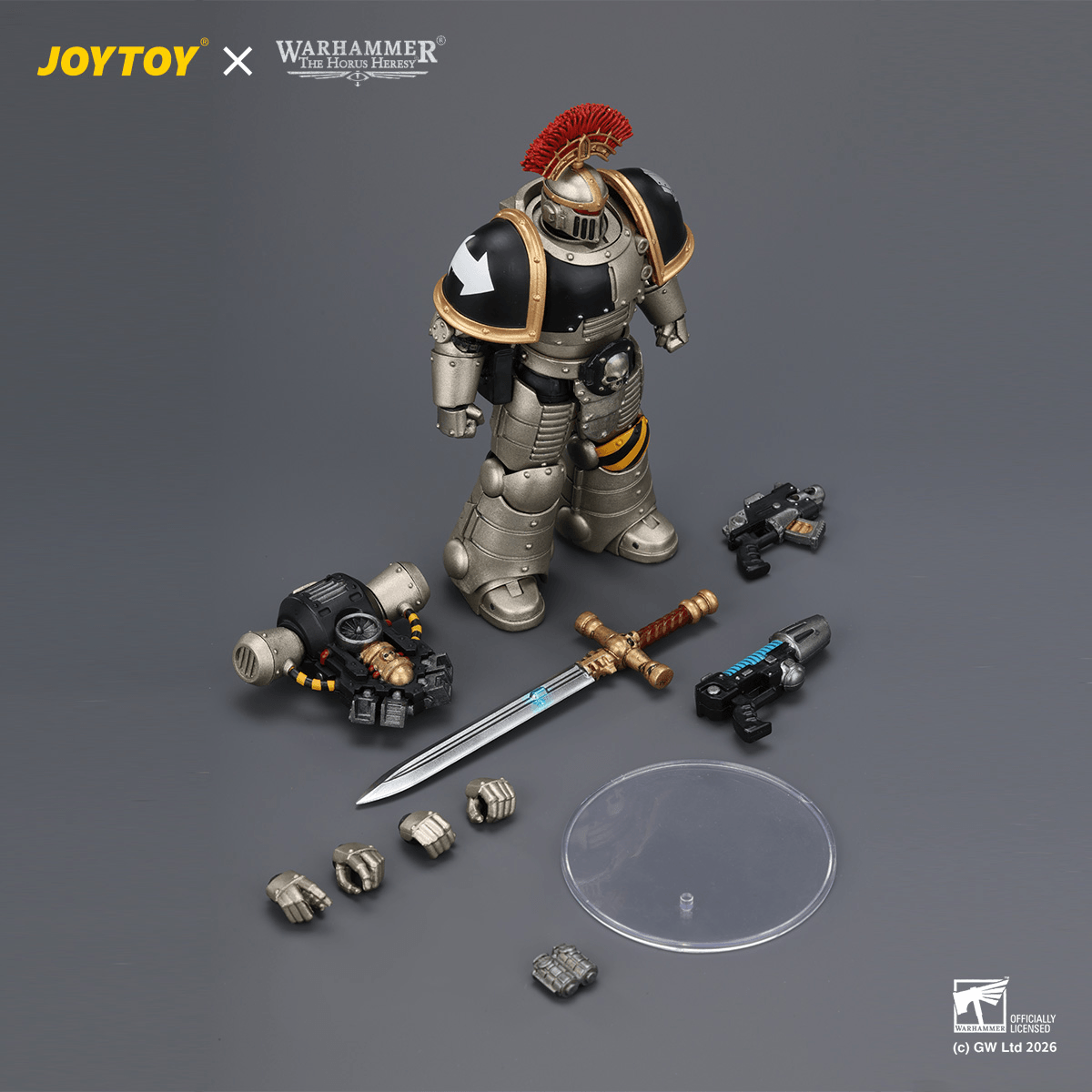 Iron Warriors Mkll Tactical Sergeant with Power Sword, Bolt Pistol and Plasma Pistol | 6927054404445