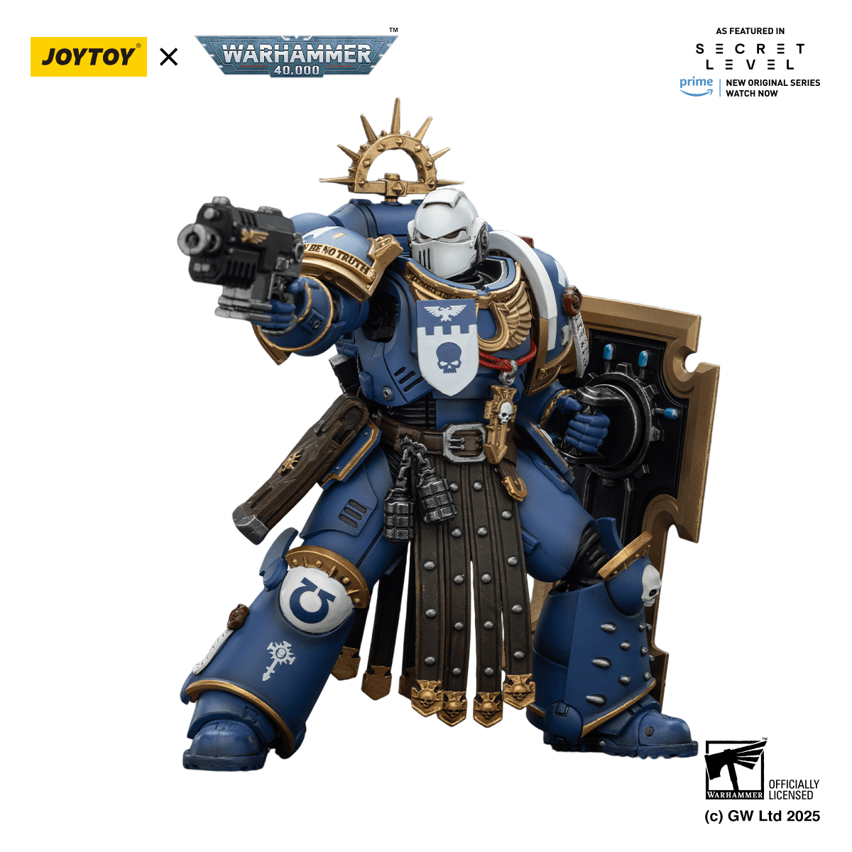 Ultramarines Torvald with Power Sword, Stormshield and Bolt Pistol | 6927054402809