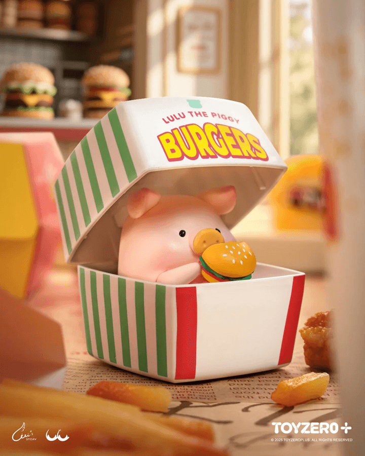 LuLu the Piggy -Burger Express Movable Series (Blind Box) (Box of 4)
