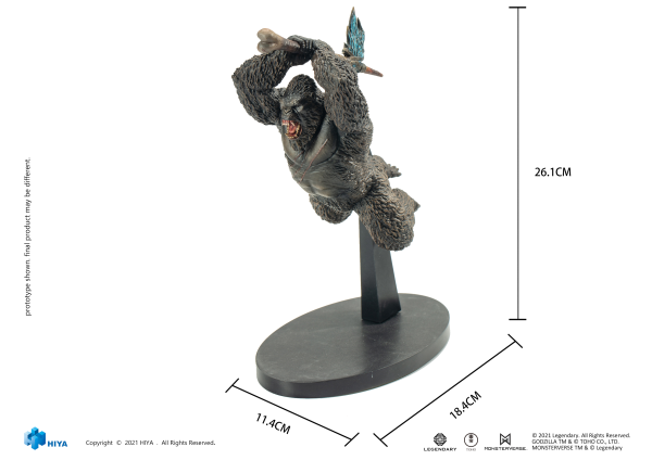 HIYA Toys STYLIST SERIES: "GODZILLA VS KONG" - Kong | 6957534201974