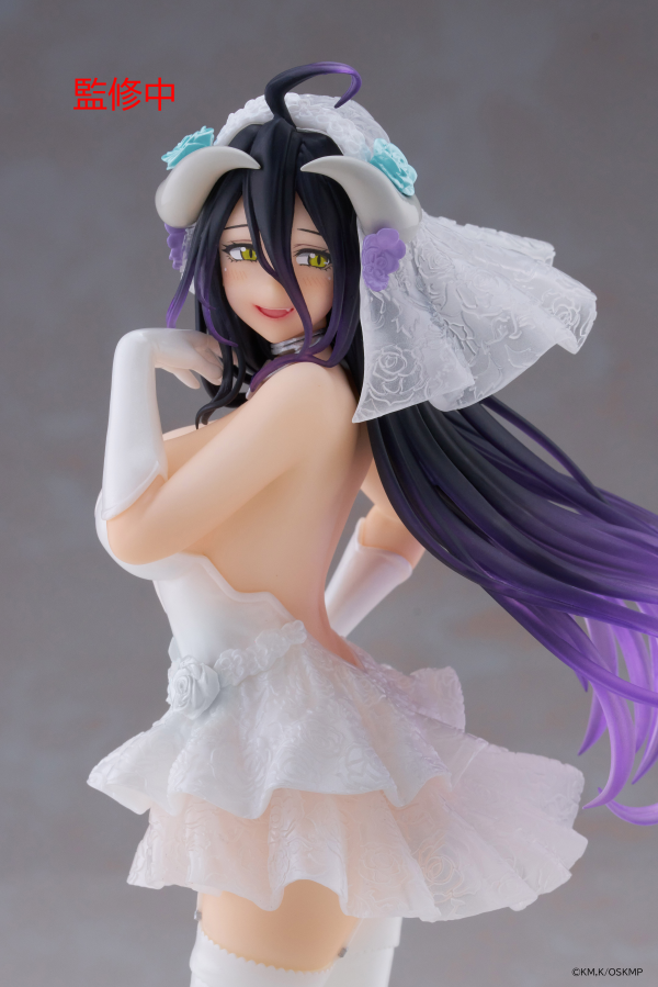TAITO Overlord Coreful Figure - Albedo (Wedding Ver