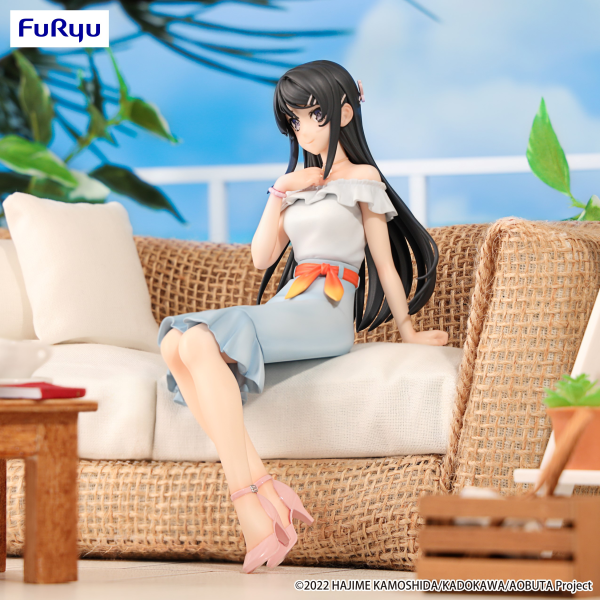 Rascal Does Not Dream Series　Noodle Stopper Figure -Mai Sakurajima Summer Outfit ver.- | 4582655075542