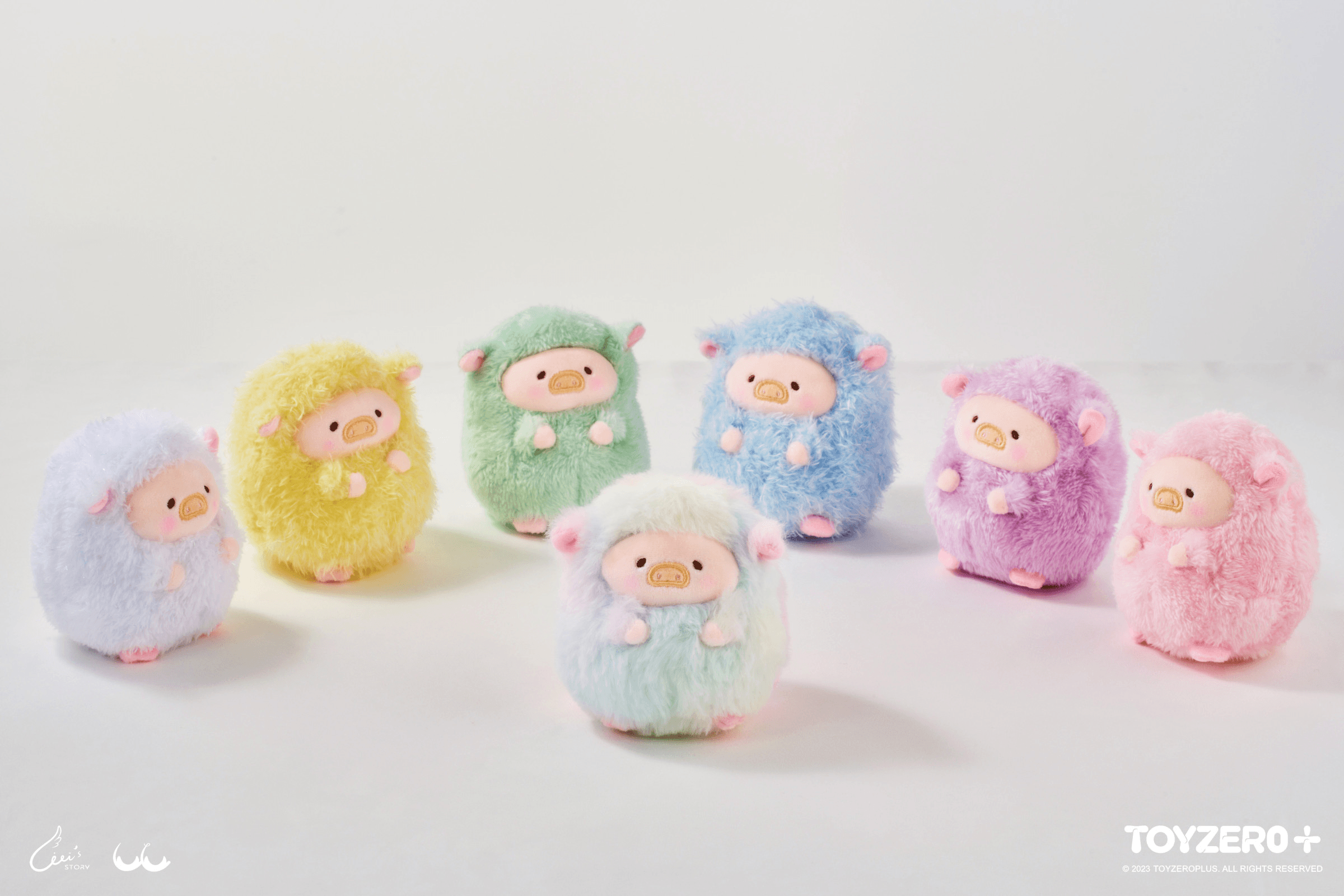 LuLu the Piggy - LuLu Rainbow Sheep Plush Blindbox (Box of 6)
