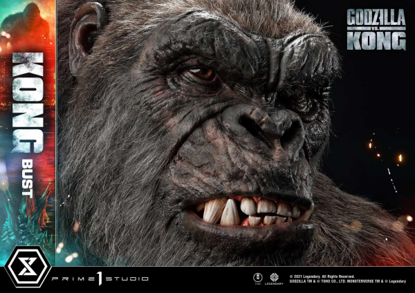 Prime 1 Studio Life Size Bust Godzilla vs Kong (Film) Kong | 4580708032122