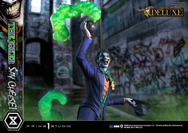 Prime 1 Studio Museum Masterline Batman (Comics) The Joker - Say Cheese! DX Bonus Version(4580708035123)(4580708035123)