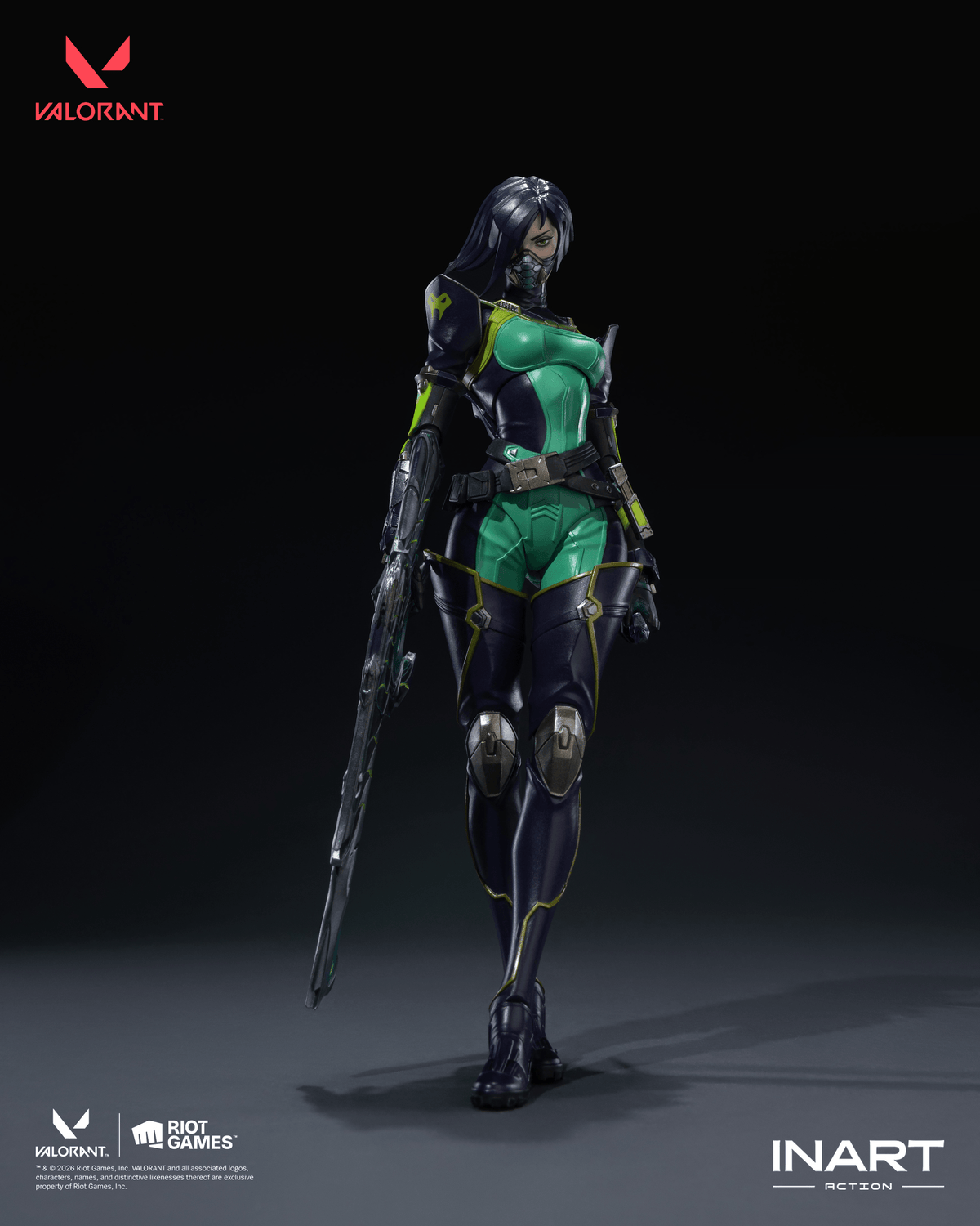 INART Action - VALORANT - Viper Action Figure