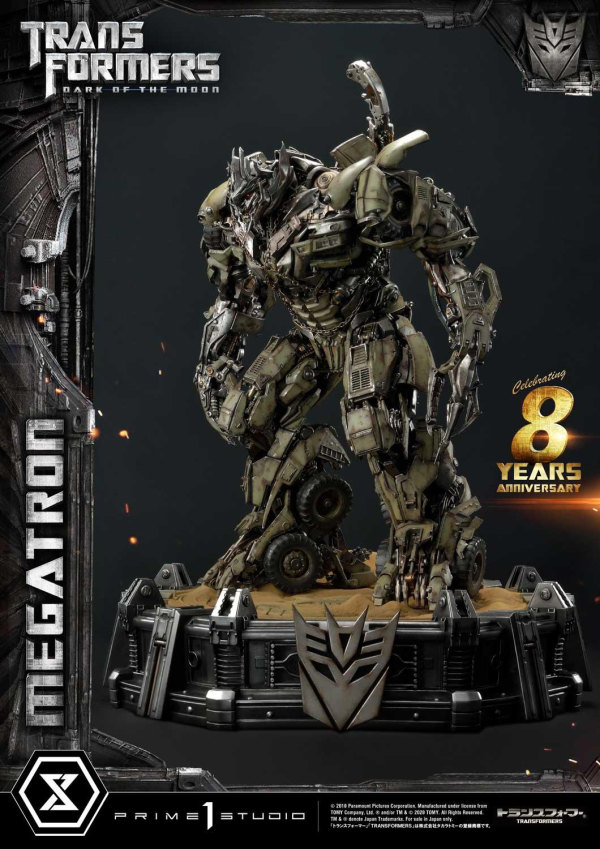 Prime 1 Studio Museum Masterline Transformers: Dark of the Moon (Film) Megatron EX Bonus Version(4582535944968)(4582535944968)