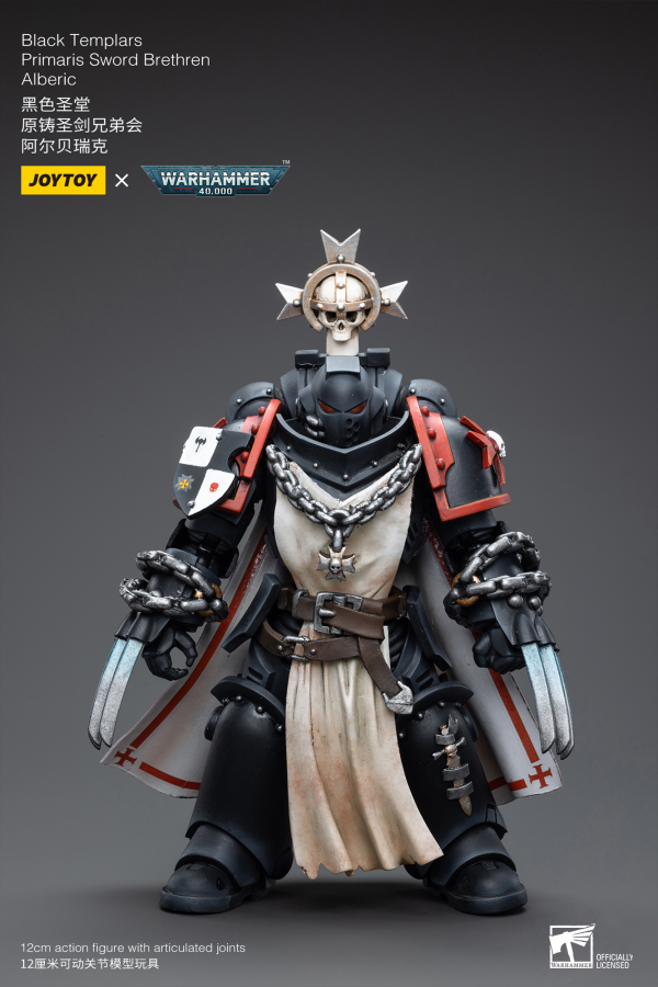 Joy Toy Black Templars Primaris Sword Brethren Alberic(6973130373822)(6973130373822)