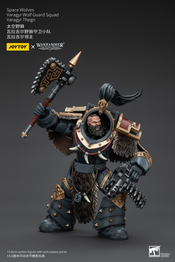 Joy Toy Space Wolves Varagyr Wolf Guard Squad Varagyr Thegn