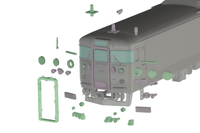 Train Light Parts Set | 4582362389741