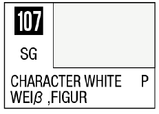 GSI Creos Mr. Color 107 - Character White (Semi-Gloss/Primary) | 4973028716856