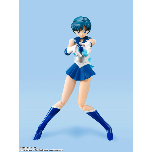 BANDAI Tamashii Sailor Mercury -Animation Color Edition-(4573102595997)(4573102595997)