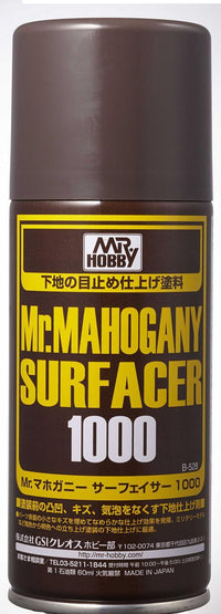 Mr Hobby Mr Mahogany Surfacer Spray 1000 | 4973028927962