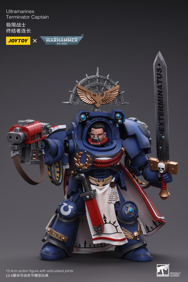 Joy Toy Ultramarines Terminator Captain(6973130376458)(6973130376458)
