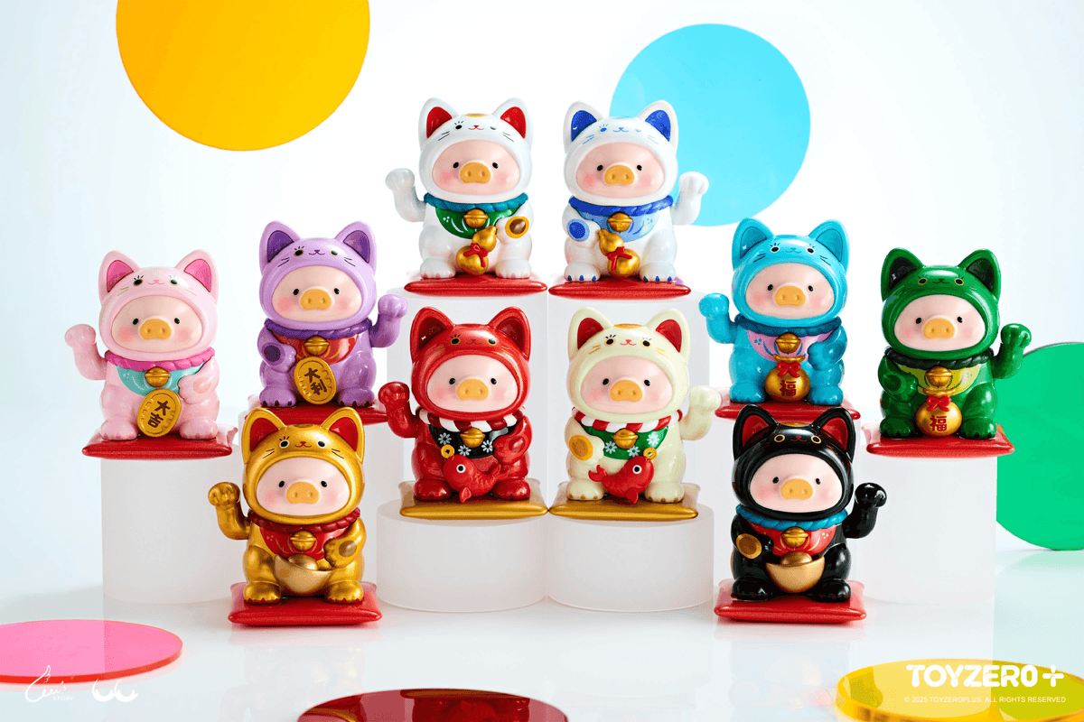 LuLu the Piggy - LUcky Cat Series (Blind Box) (Box of 8)