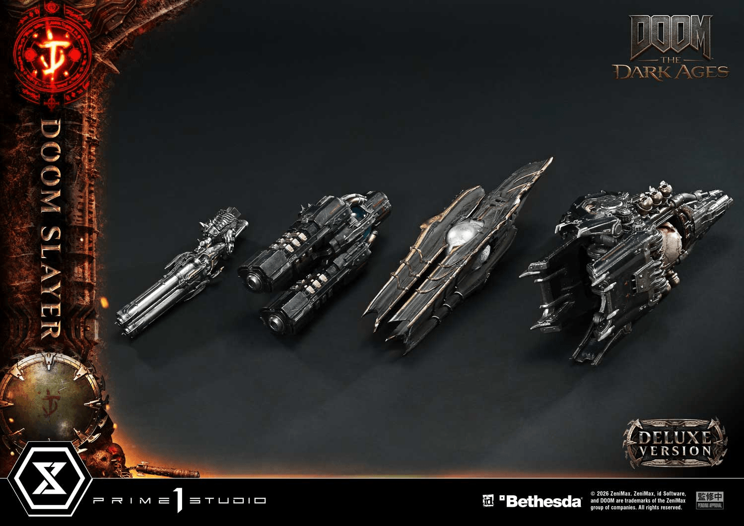  Ultimate Premium Masterline DOOM: The Dark Ages DOOM Slayer Deluxe Version  | 4582647123329