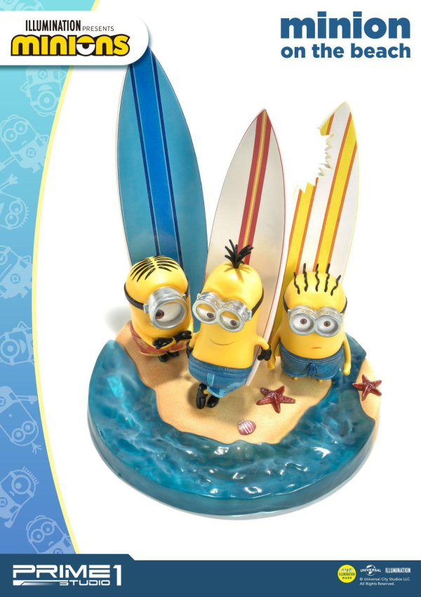Prime 1 Studio Prime Collectible Figures Minions On The Beach(4562471908934)(4562471908934)