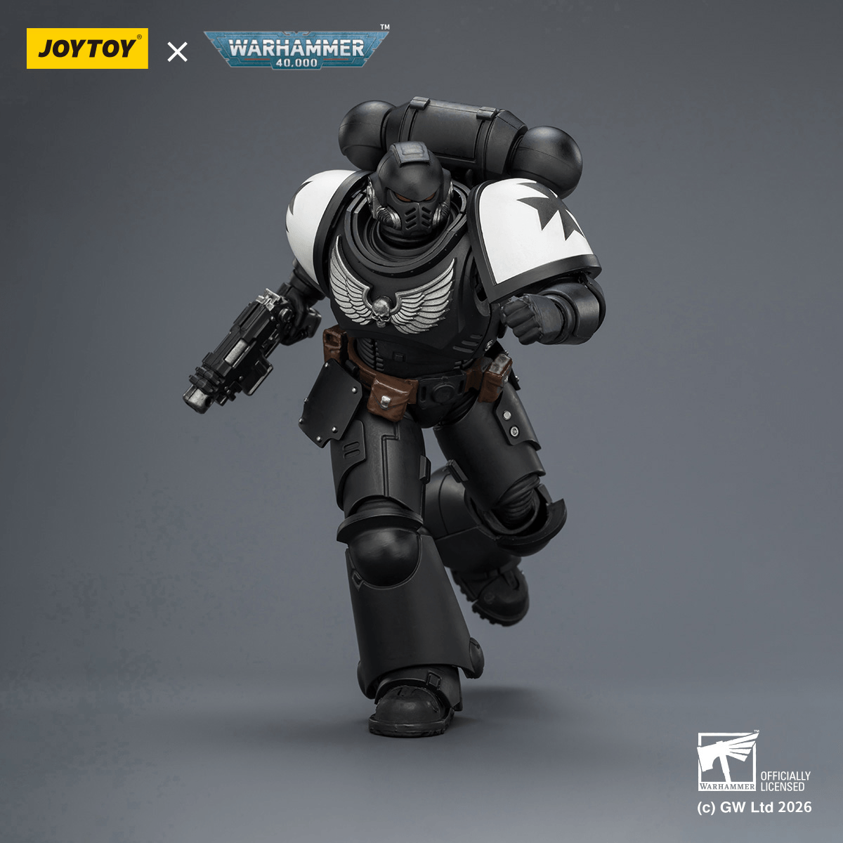 Black Templars Intercessor with Bolt Rifle, Bolt Pistol and Chainsword | 6927054403905