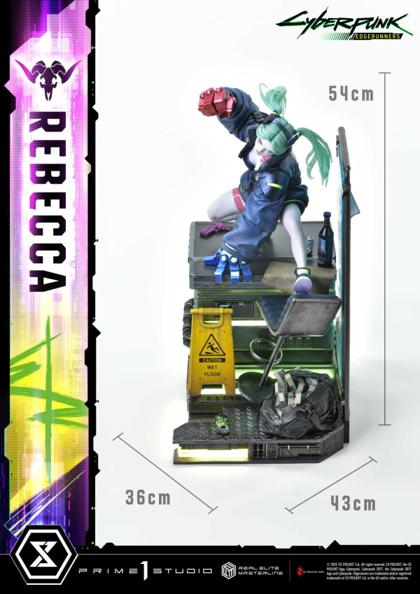 Prime 1 Studio  Real Elite Masterline Cyberpunk: Edgerunners Rebecca Deluxe Version(4582647121578)
