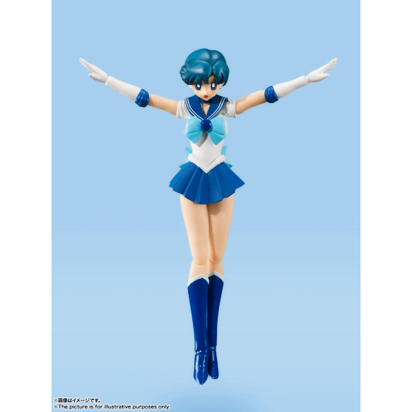 BANDAI Tamashii Sailor Mercury -Animation Color Edition-(4573102595997)(4573102595997)