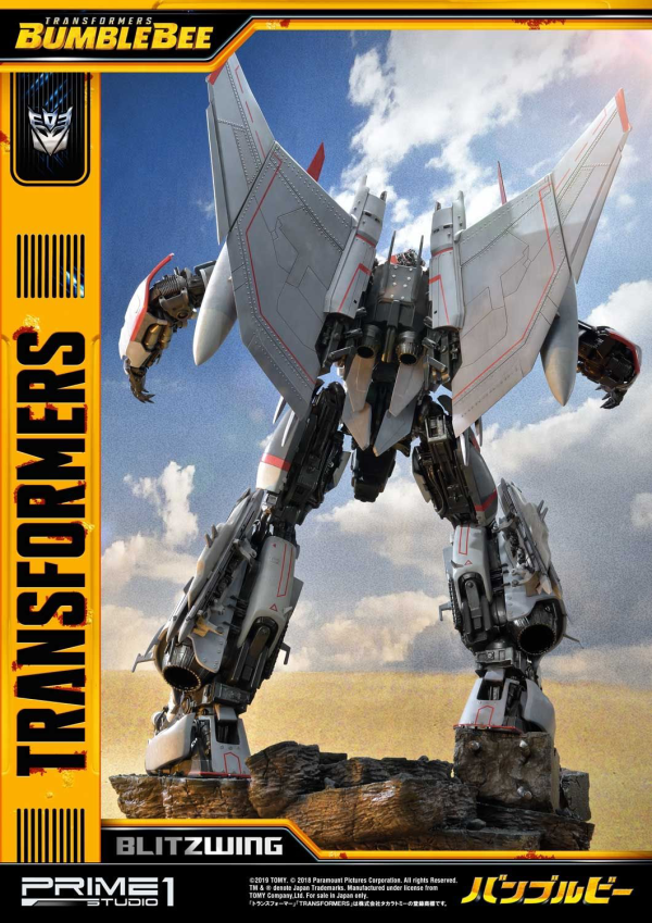 Prime 1 Studio Museum Masterline Transformers: Bumblebee (Film) Blitzwing EX Version(4562471908088)(4562471908088)