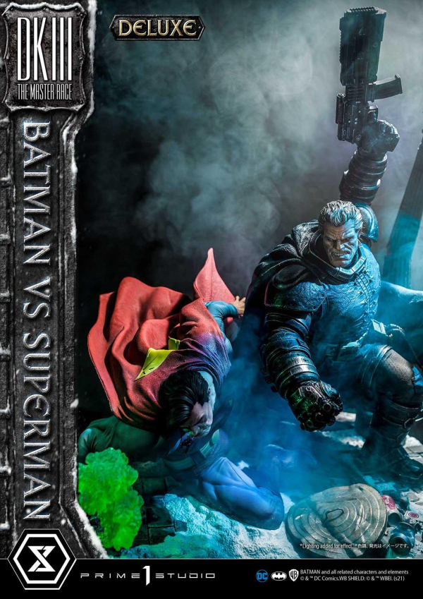 Prime 1 Studio Ultimate Diorama Masterline Batman:The Dark Knight Returns (Comics) Batman versus Superman Deluxe Version(4580708030869)(4580708030869)