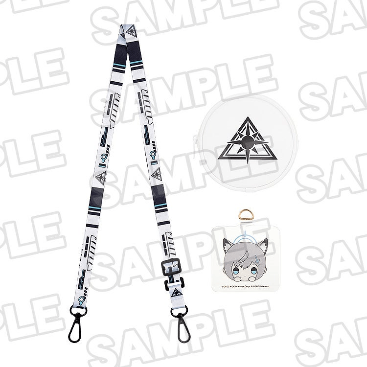 Blue Archive Holiday Saunter Mobile phone Lanyard Including Wallet (SHIROKO) | 4571697184640