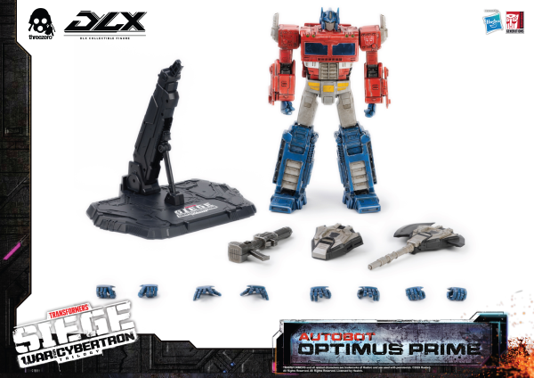 threezero Transformers: War for Cybertron Trilogy - DLX Optimus Prime | 4895250816343