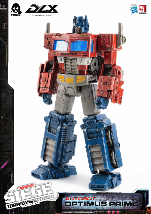 threezero Transformers: War for Cybertron Trilogy - DLX Optimus Prime | 4895250816343