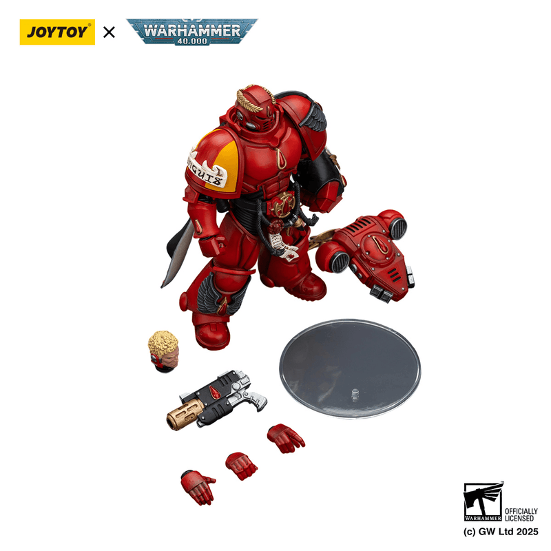 JOYTOY Blood Angels Captain with Inferno Pistol & Power Fist