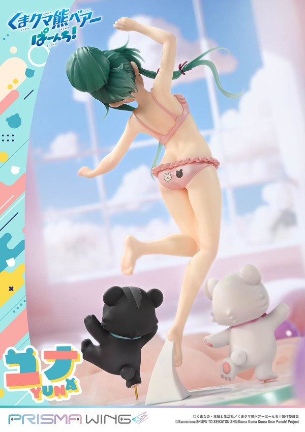 Prime 1 Studio PRISMA WING Kuma Kuma Kuma Bear Punch! Yuna 1/7 Scale Pre-Painted Figure | 4582647120601