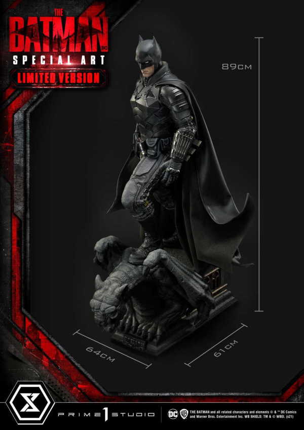Prime 1 Studio Museum Masterline The Batman (Film) The Batman Special Art Edition Fabric Cape Limited Version(4580708039558)(4580708039558)