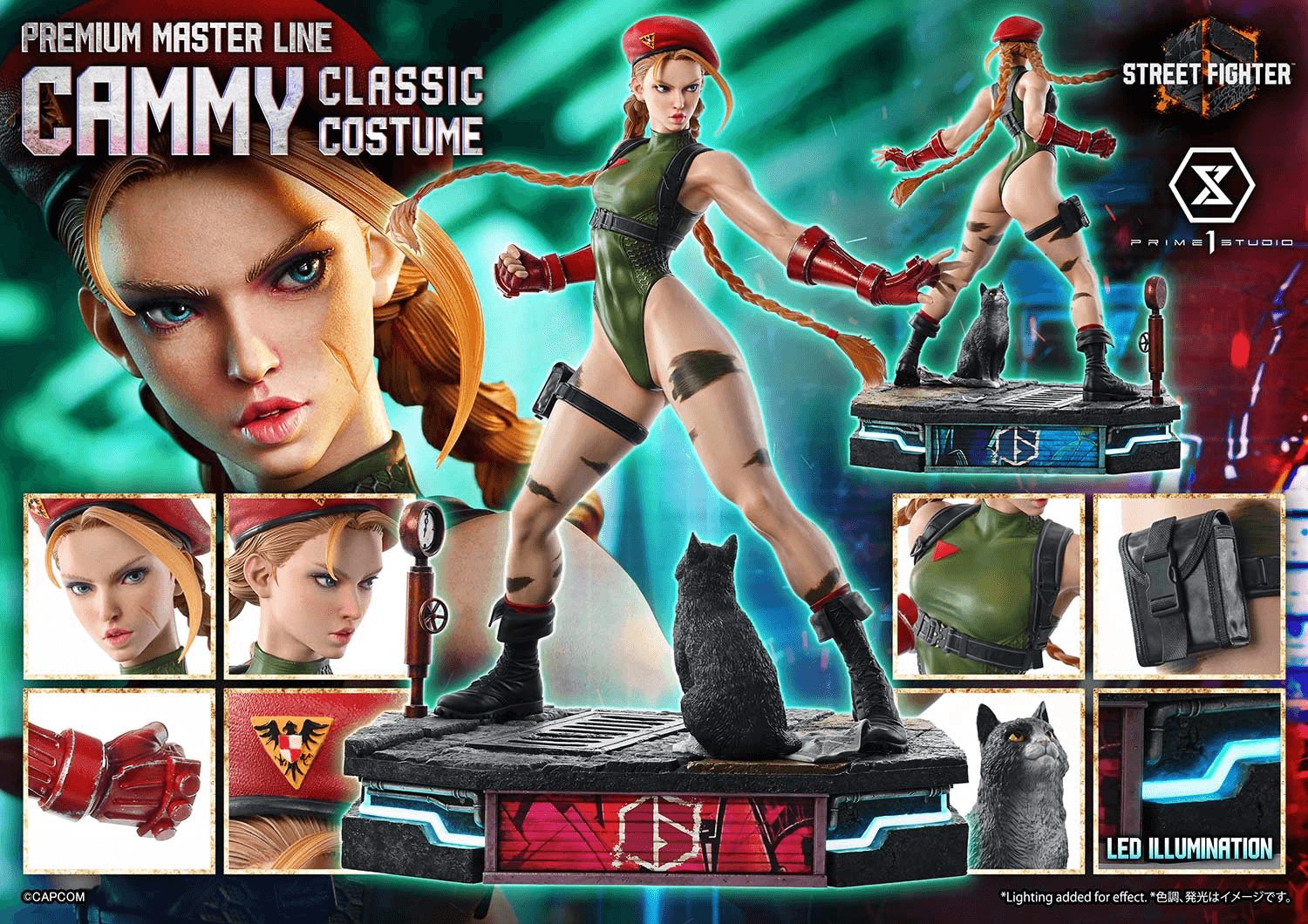 Ultimate Premium Masterline Street Fighter 6 Cammy Classic Costume