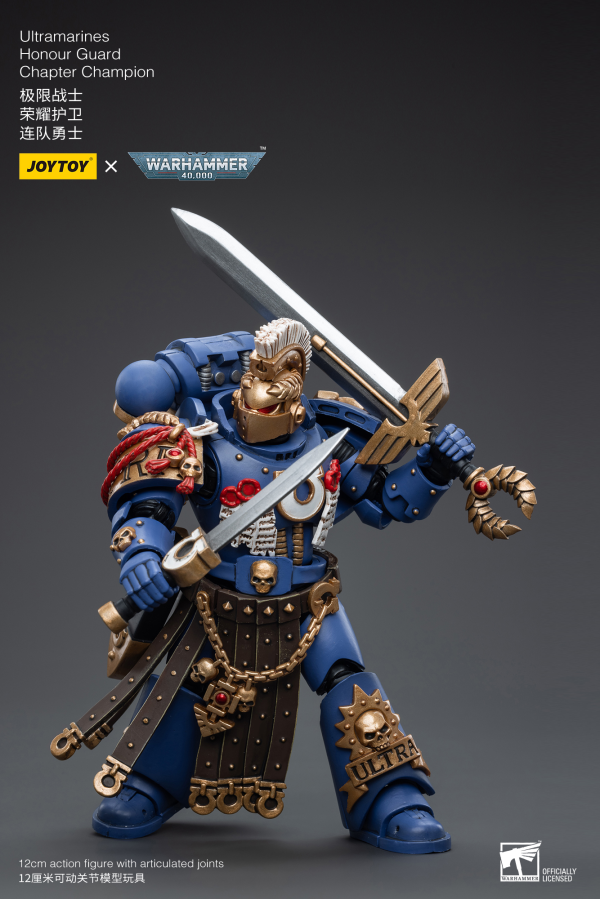 JOYTOY Ultramarines Honour Guard Chapter Champion(6973130376526)(6973130376526)