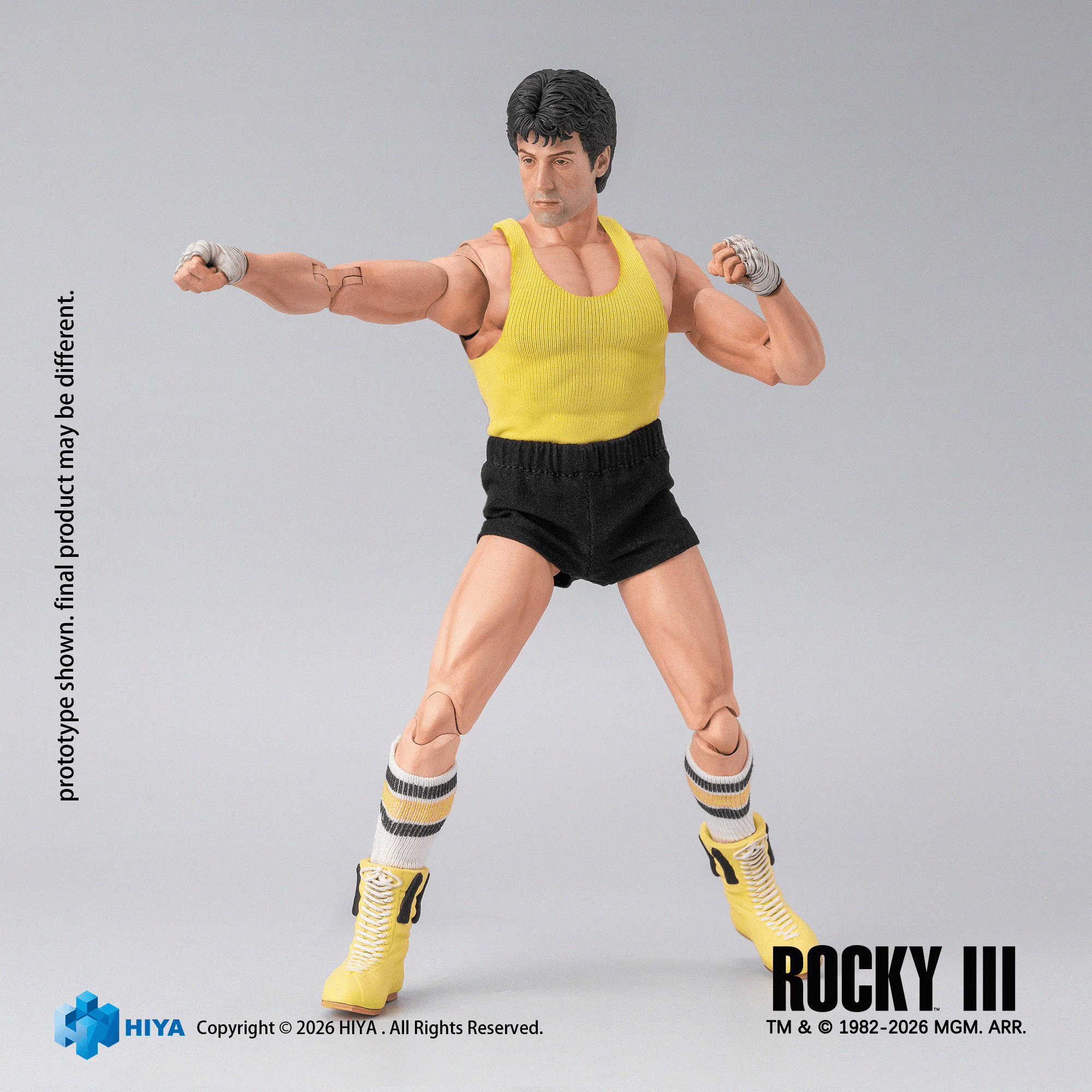 Exquisite Super Series 1/12 Scale 6.3 Inch Rocky III Rocky Boxer Version Action Figure | 6957534205125