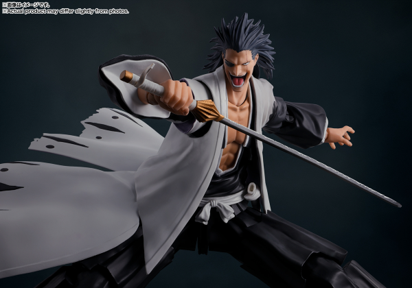 BANDAI Spirits KENPACHI ZARAKI "BLEACH:Thousand-Year Blood War", TAMASHII NATIONS S.H.Figuarts(4573102661692)(4573102661692)
