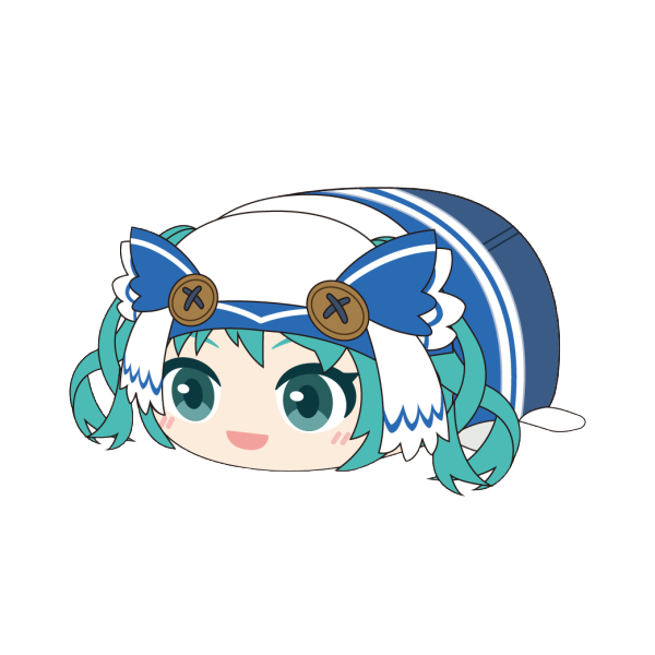 YUKI MIKU POTE KORO MASCOT BIG (G) | 4580683621540