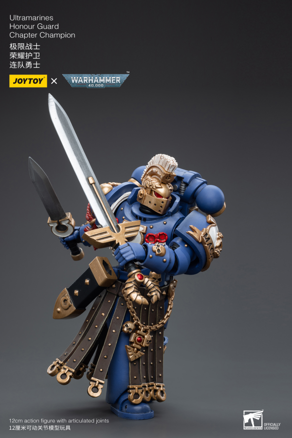 JOYTOY Ultramarines Honour Guard Chapter Champion(6973130376526)(6973130376526)