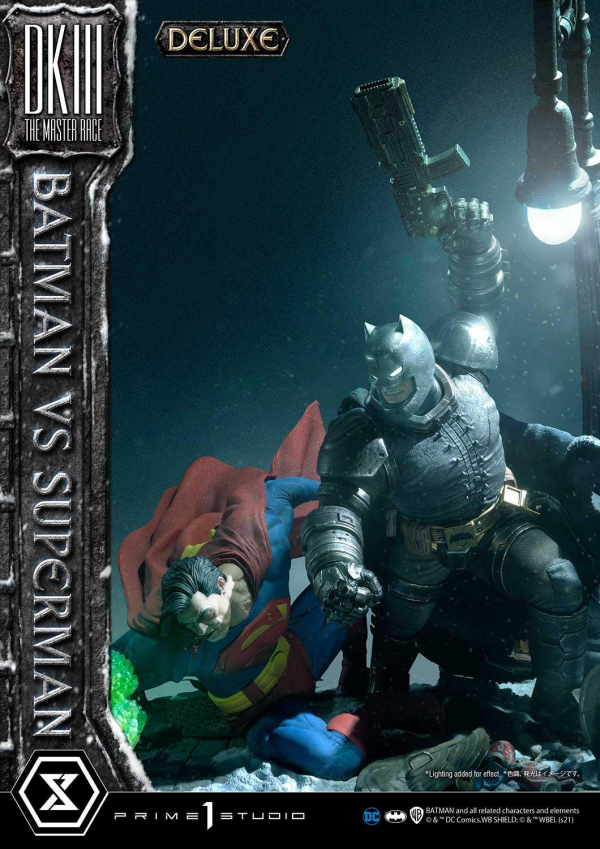 Prime 1 Studio Ultimate Diorama Masterline Batman:The Dark Knight Returns (Comics) Batman versus Superman Deluxe Version(4580708030869)(4580708030869)