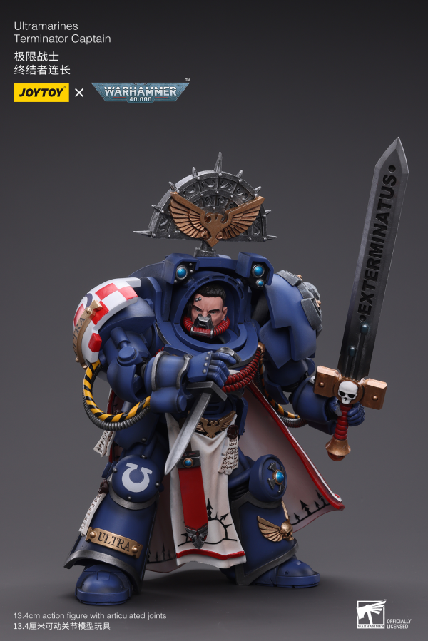 Joy Toy Ultramarines Terminator Captain(6973130376458)(6973130376458)