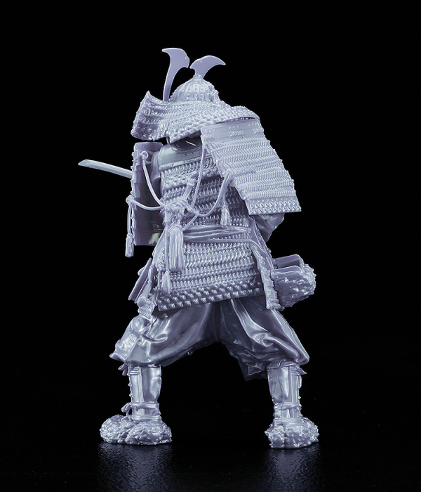 GOOD SMILE COMPANY PLAMAX 1/12 Kamakura Period Armored Warrior: Silver Color Edition(4545784014660)(4545784014660)