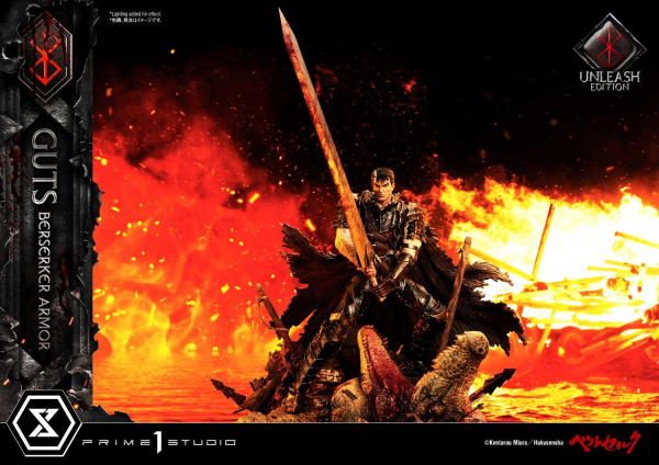 Prime 1 Studio Ultimate Premium Masterline Berserk Guts, Berserker Armor Unleash Edition Deluxe Version(4582535948553)(4582535948553)
