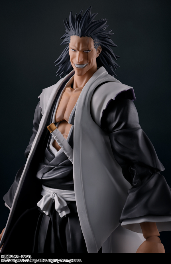 BANDAI Spirits KENPACHI ZARAKI "BLEACH:Thousand-Year Blood War", TAMASHII NATIONS S.H.Figuarts(4573102661692)(4573102661692)