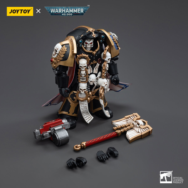 Joy Toy Ultramarines Terminator Chaplain Brother Vanius(6973130375338)(6973130375338)