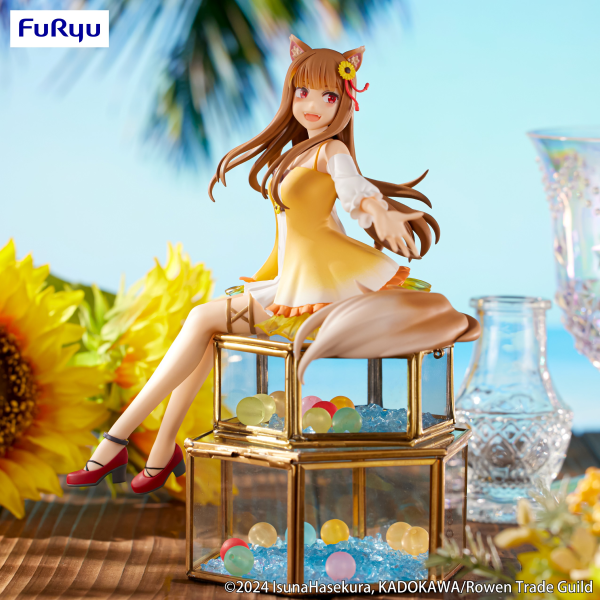 FURYU Corporation Spice and Wolf　Noodle Stopper Figure -Holo Sunflower Dress ver.- | 4582655074996