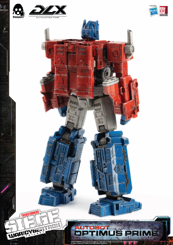 threezero Transformers: War for Cybertron Trilogy - DLX Optimus Prime | 4895250816343